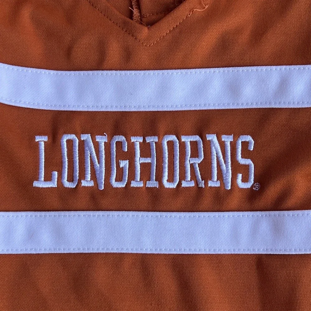 Texas Longhorns UT Kids Cheerleader Uniform Dress Youth Girls Sz 7/8 NCAA KA Inc